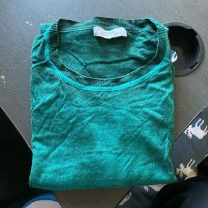 Mixed green Versace thin sweater, size XS, no sweat stains